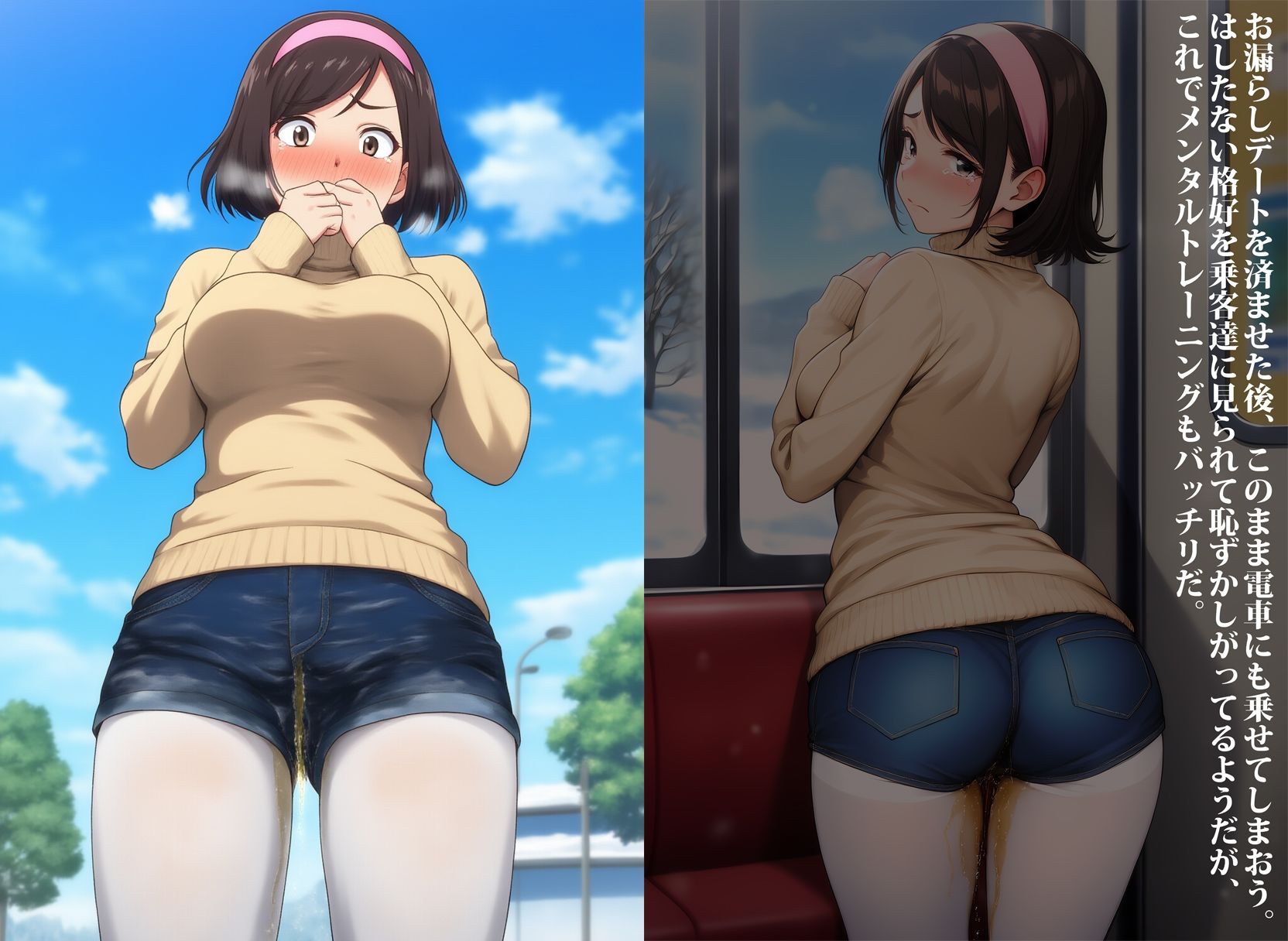 女子アスリートをお漏らしマゾに調教した件 - サンプル画像 8