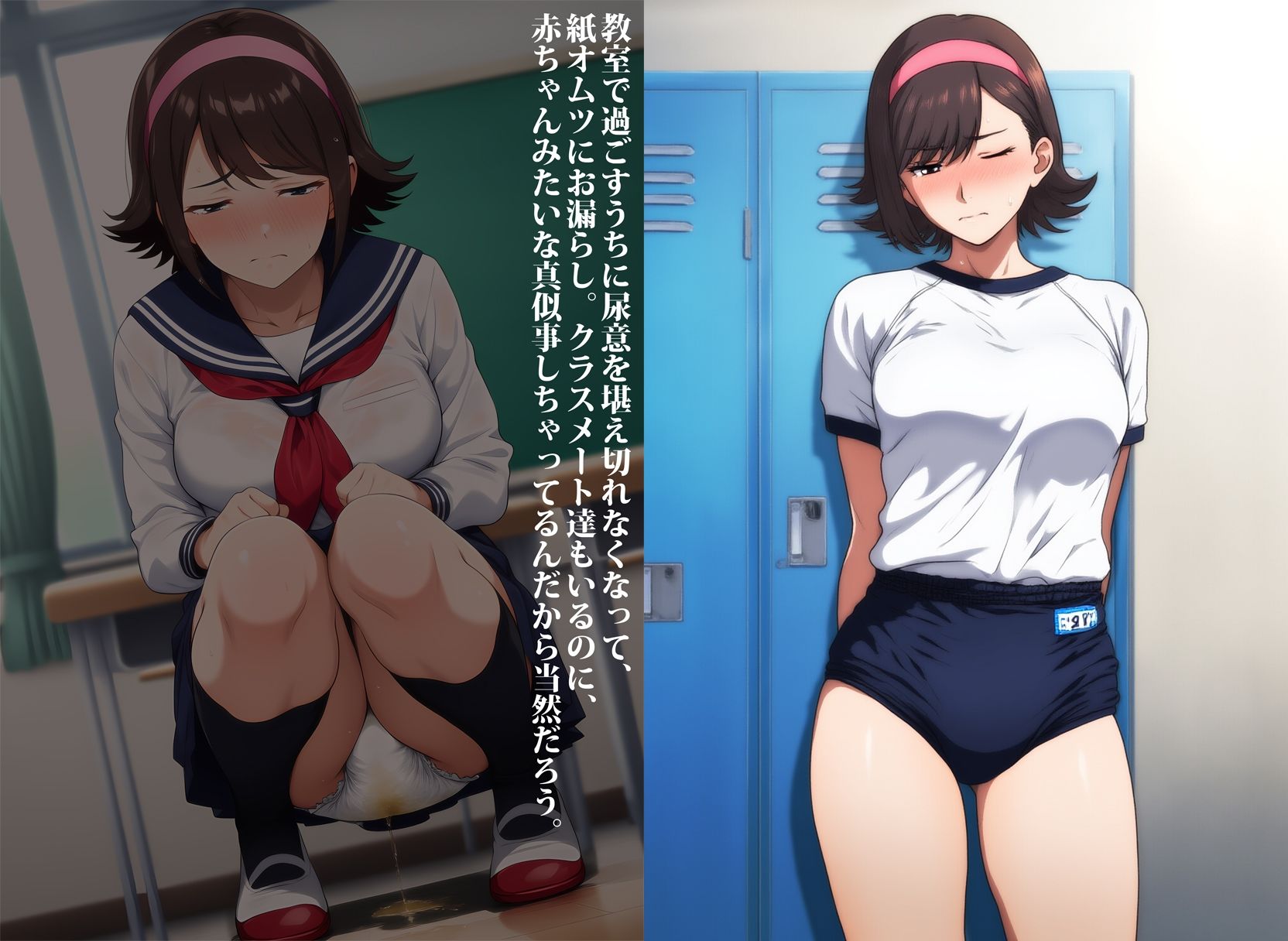 女子アスリートをお漏らしマゾに調教した件 - サンプル画像 9