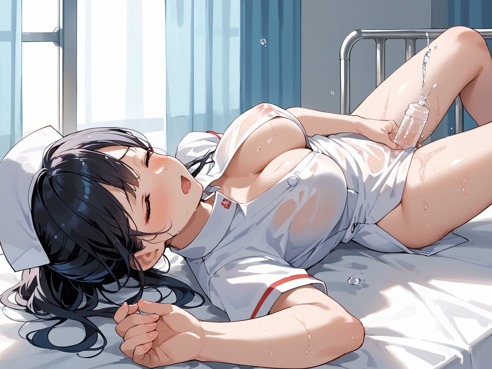 【秘密のオナニー】仕事中・授業中にオナニーしちゃってごめんなさい〜恥ずかしいからナイショにしてね【m（。≧Д≦。）m】 - サンプル画像 4