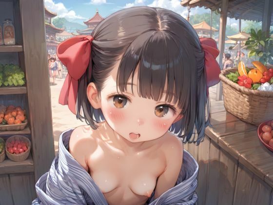 つるぺたロリっ子とエッチな夏祭り - サンプル画像 2