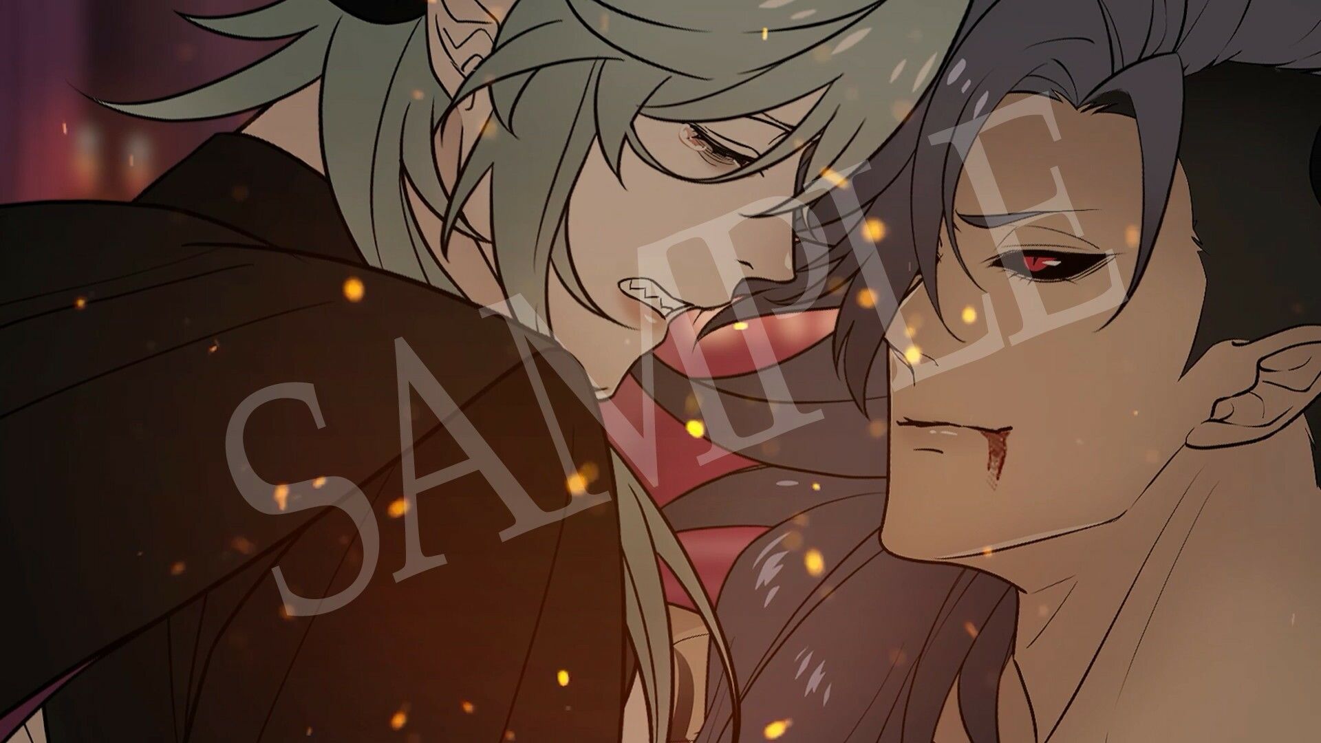 【アニメ】変態執事と魔王様 -魔王城の贄- 後章 - サンプル画像 1
