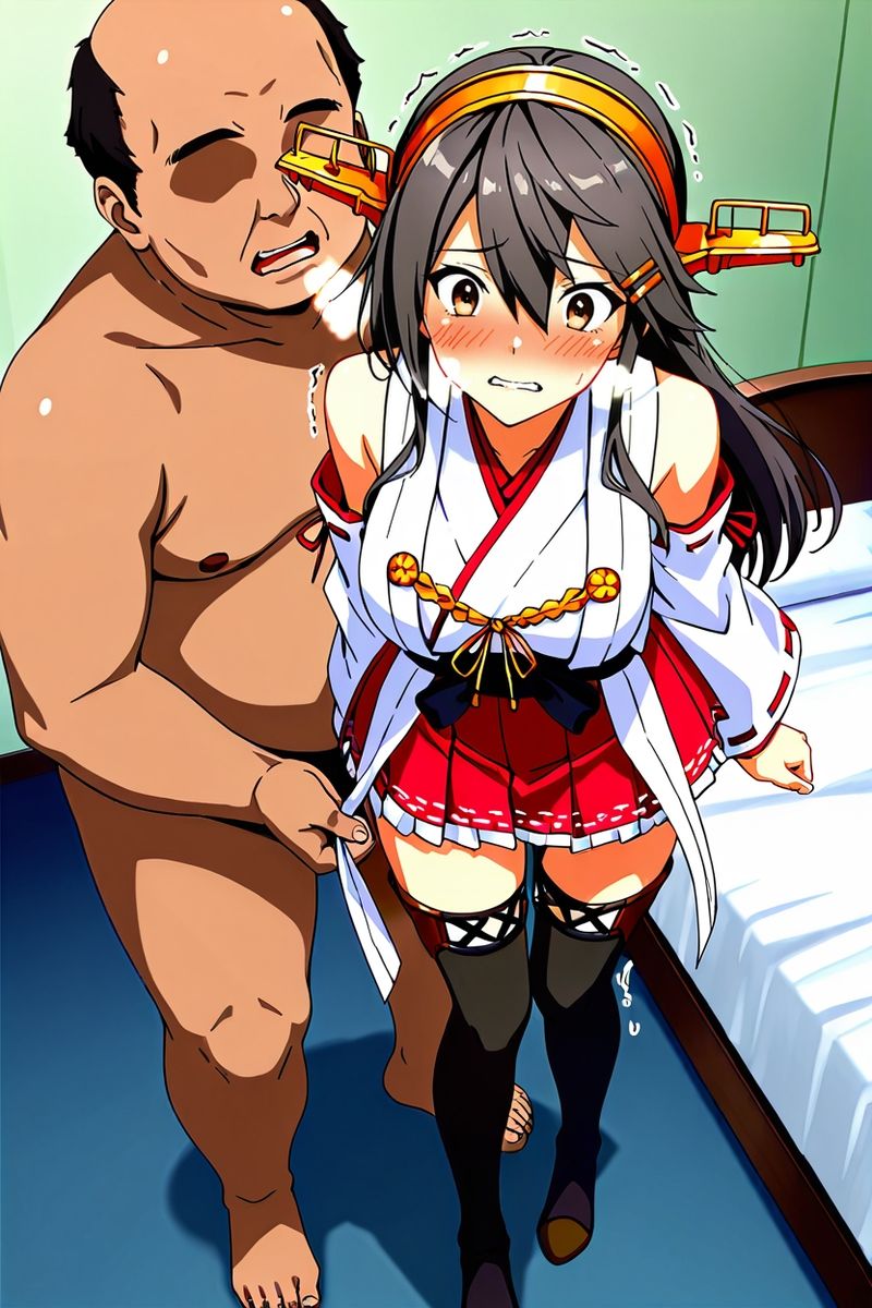 【艦〇れ】榛〇〜キモおじセクハラSEX、CG集〜192枚 - サンプル画像 1