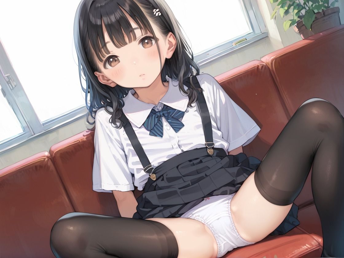 性育女学院 パンチラ誘惑編 - サンプル画像 1