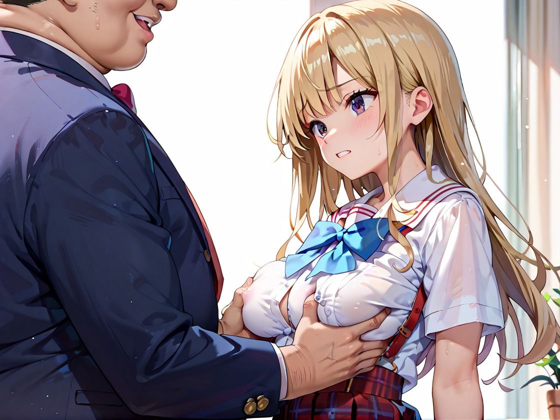 クラスの生意気な金髪ギャルを懲らしめるために調教中出しセックス！ - サンプル画像 5