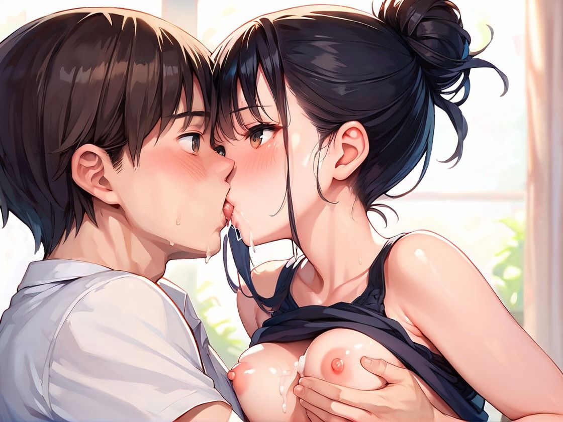 「お兄ちゃん一緒にお風呂入ろう！」可愛い巨乳の妹と一緒に入浴 - サンプル画像 4