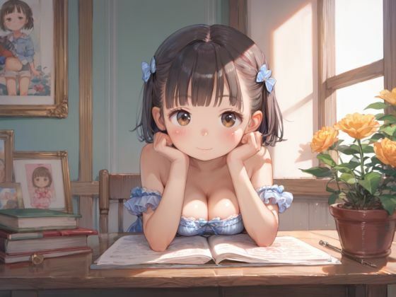 巨乳ロリ少女はちんぽの奴● - サンプル画像 1