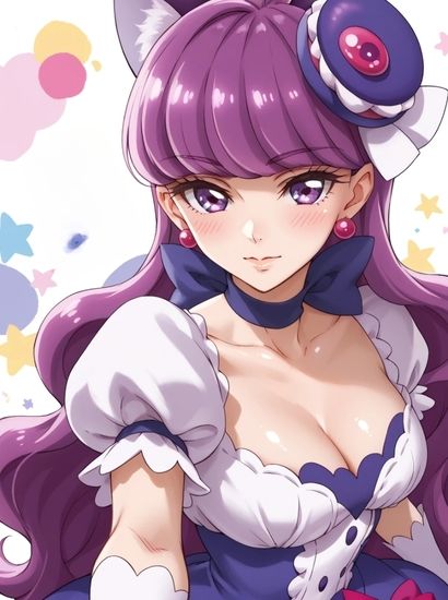 キラキラプリキュアアラモードのキュアマカロンから送られてきた自撮り写真 - サンプル画像 1