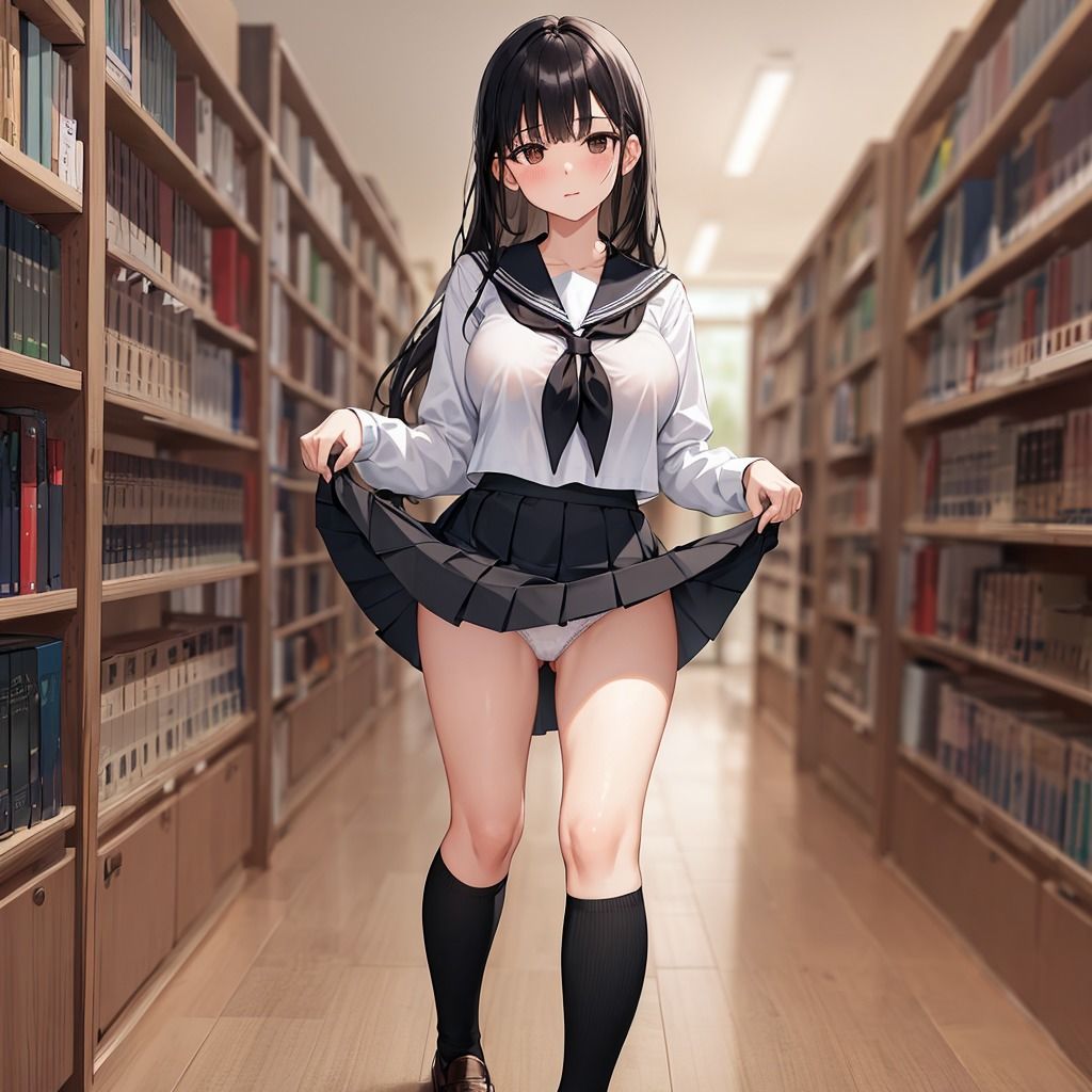 無口で大人しいJKと乱れイキまくり - サンプル画像 2