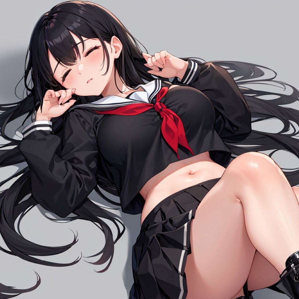 無口で大人しいJKと乱れイキまくり - サンプル画像 3