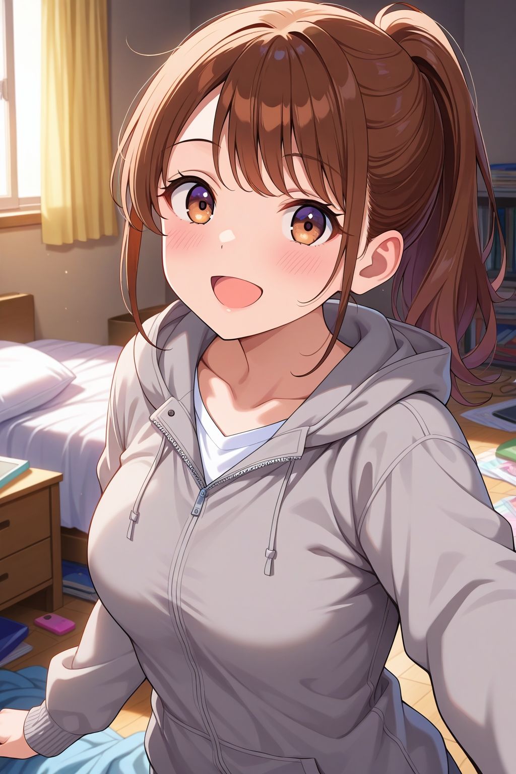 こんなにエロいなんて知らなかった…いつも無気力でだらしない汚部屋女子の性生活 - サンプル画像 4