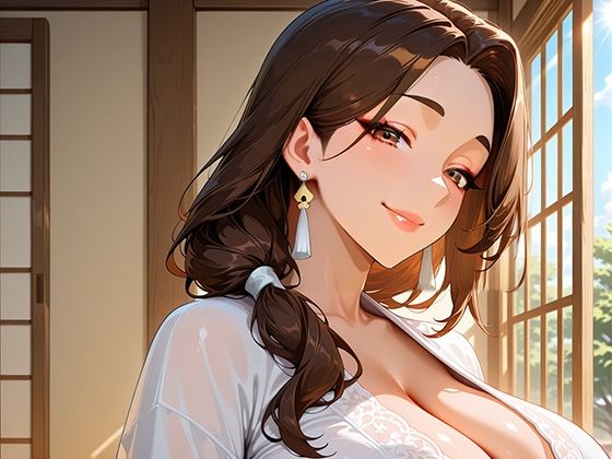 人妻性欲 性欲が強い友達のお母さん - サンプル画像 1