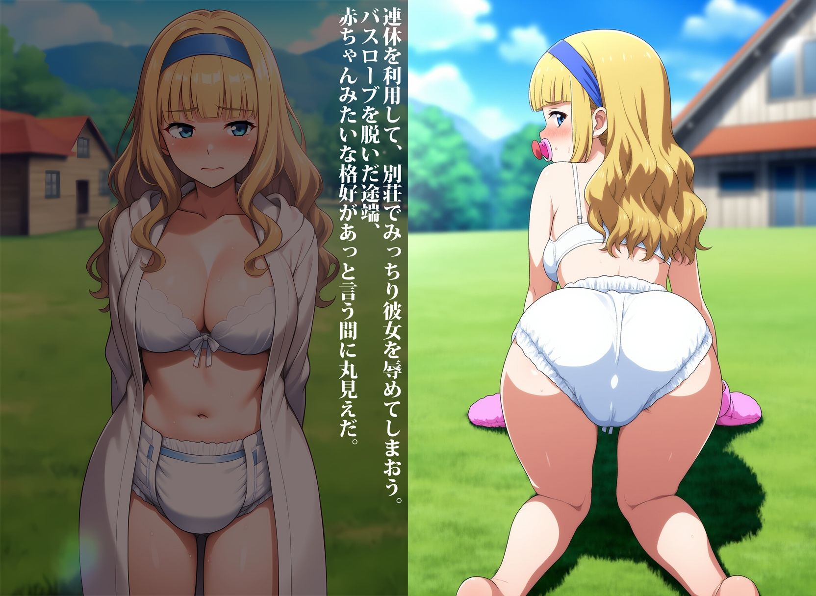 失禁令嬢〜生意気お嬢様をお漏らし調教で躾けます！〜 - サンプル画像 8