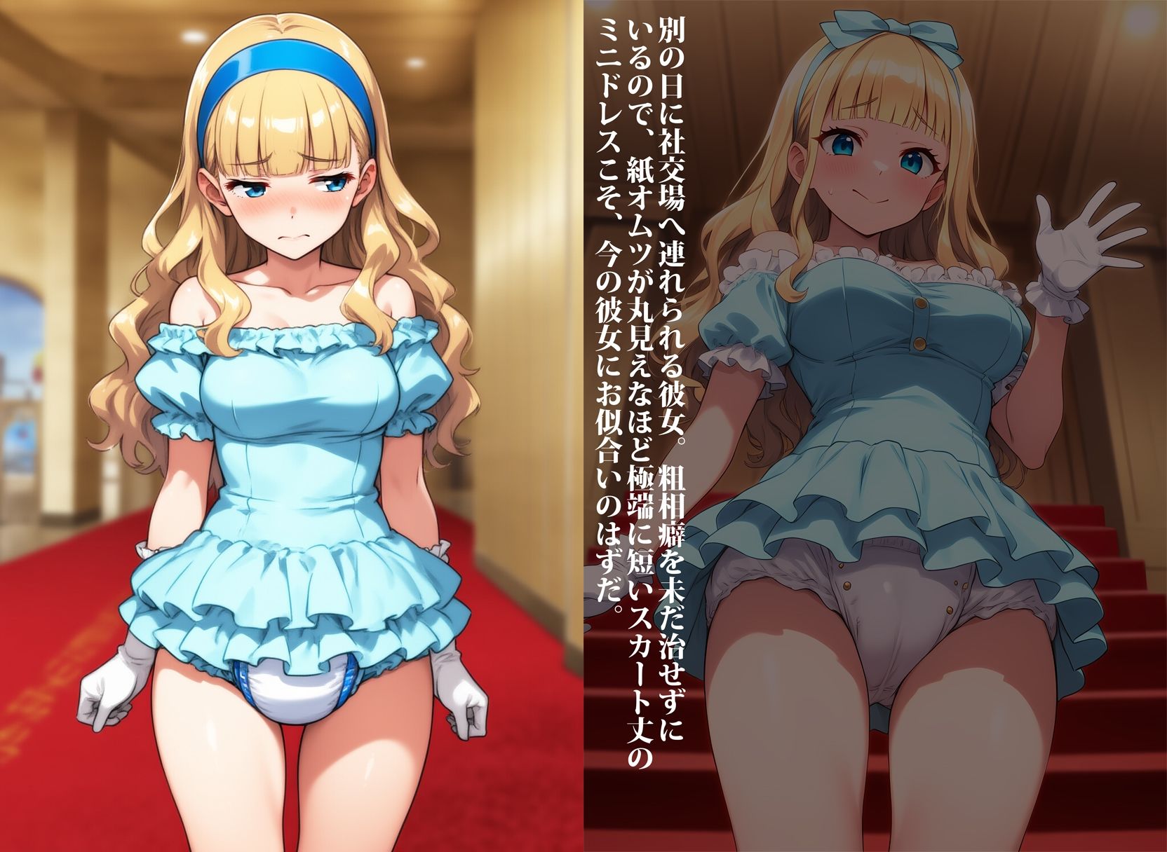 失禁令嬢〜生意気お嬢様をお漏らし調教で躾けます！〜 - サンプル画像 10
