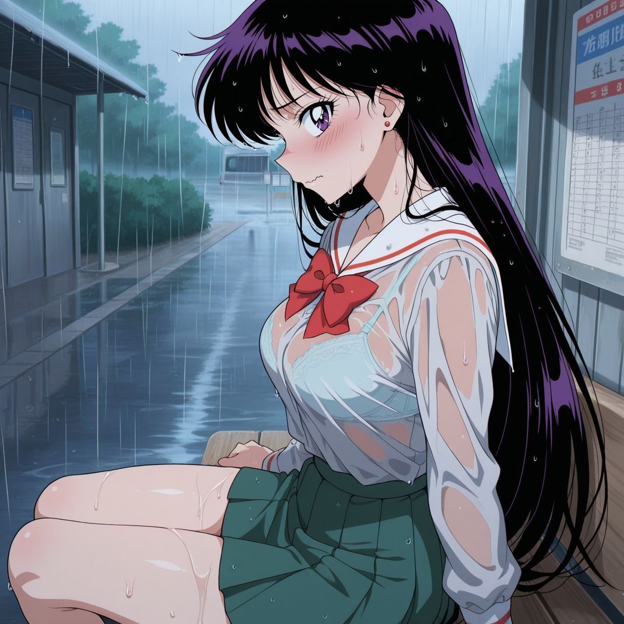 汚された美少女戦士-セーラーマーズ/火野 レイ- - サンプル画像 1