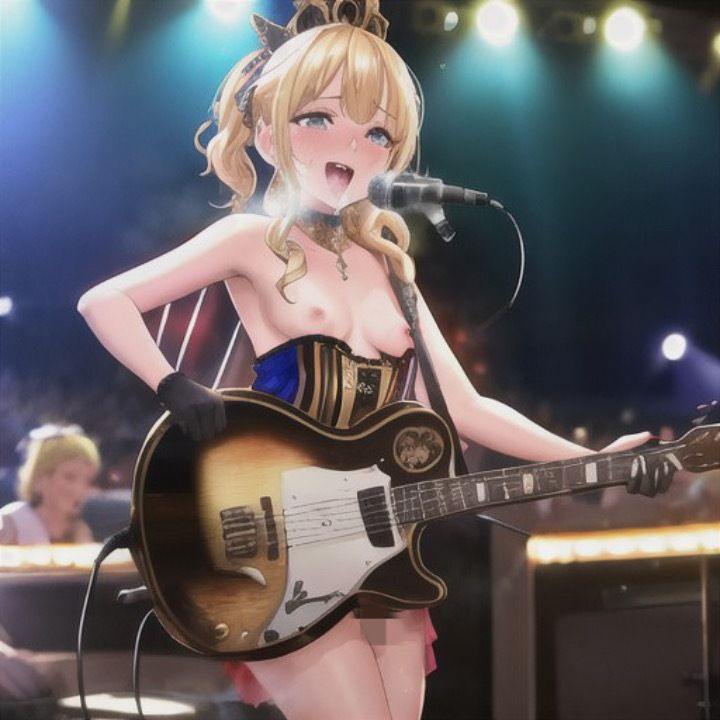 （裏）人気アイドルのエロライブ  金髪ちゃん編 - サンプル画像 4