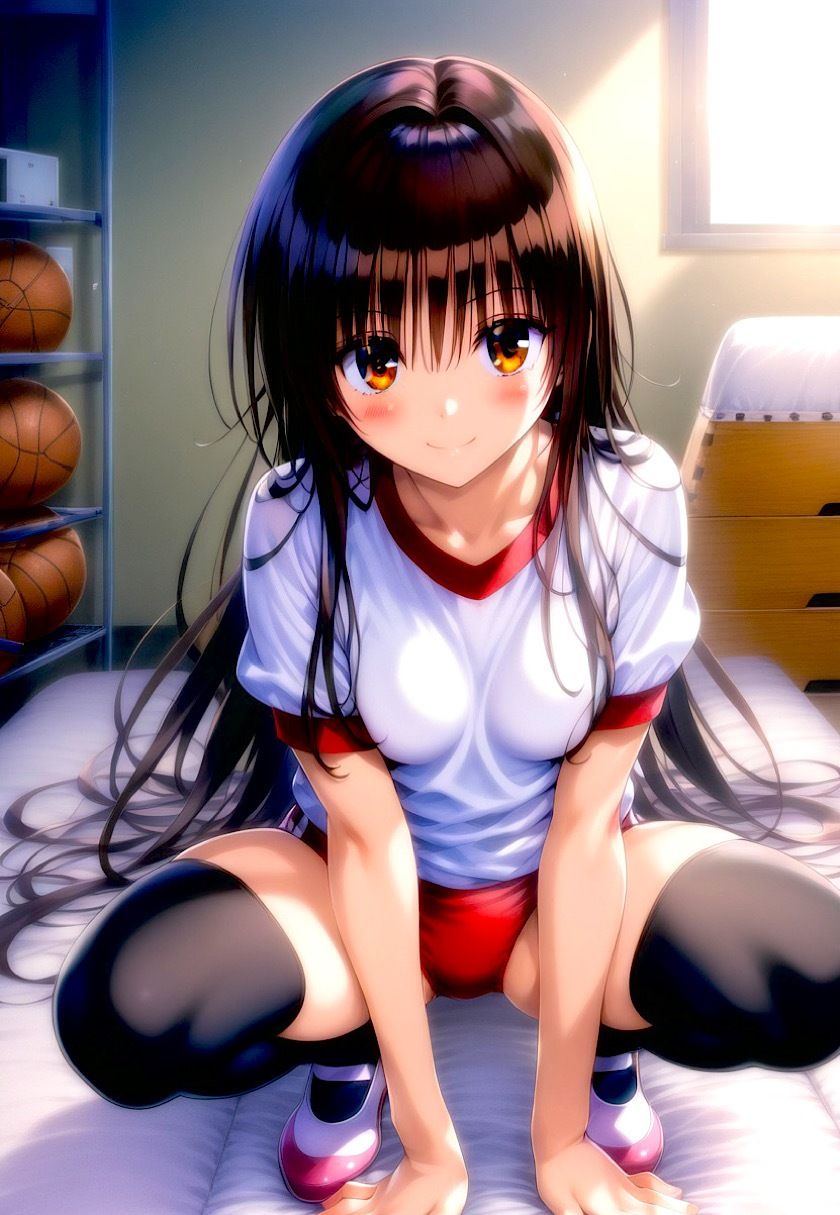 今日のおかず To◯OVEる 古◯川 唯のブルマ - サンプル画像 1