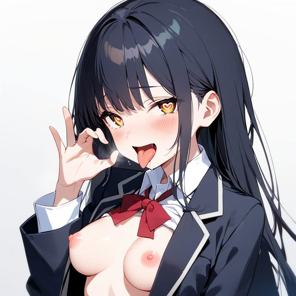 【ごっくん  舌受け口内射精】 - サンプル画像 2