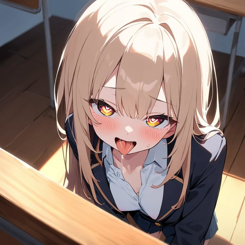 【ごっくん  舌受け口内射精】 - サンプル画像 6