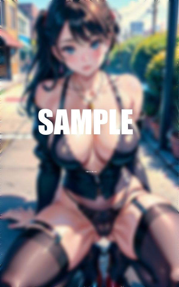 巨乳セクシーランジェリー痴女街で男漁り火照った体は我慢できない - サンプル画像 6