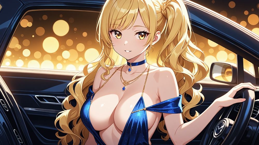 爆乳金髪グラドルと高慢黒髪モデルが撮影で蕩け顔絶頂種付け【400枚収録】【4K】【FANZA専売】 - サンプル画像 5