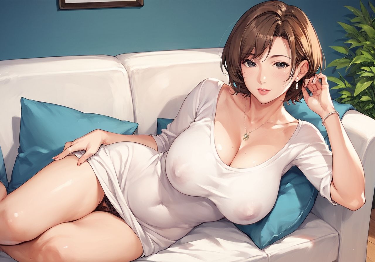 生ハメSEX〜汗だく淫乱人妻〜 - サンプル画像 2