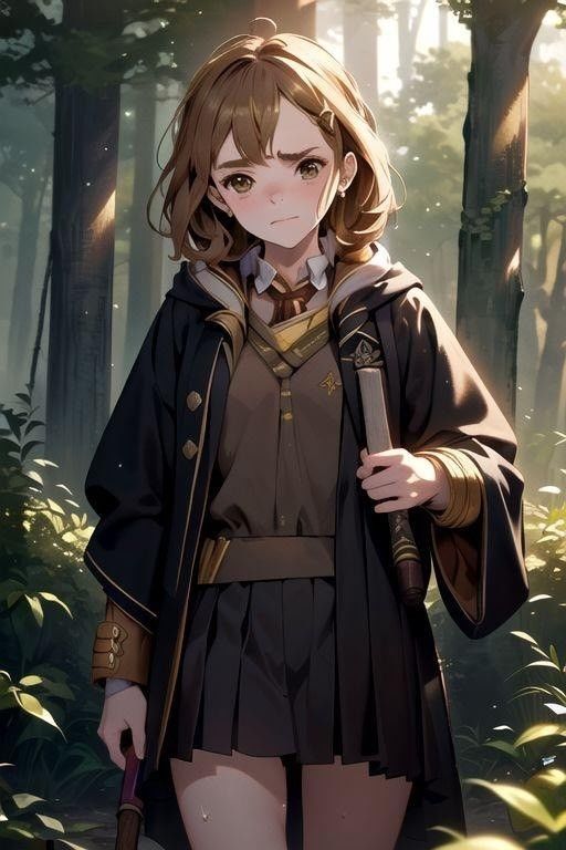 お漏らしするハーマ●オニー - サンプル画像 2