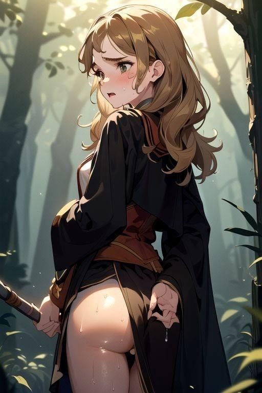 お漏らしするハーマ●オニー - サンプル画像 4