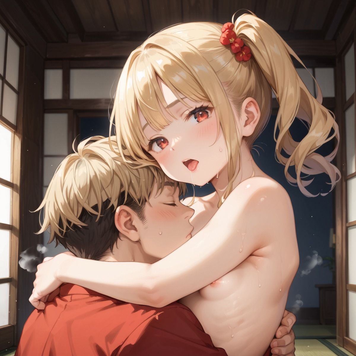 着物彼女とまったりえっち！Part2＜ちっぱい・巨乳いろいろ＞ - サンプル画像 3