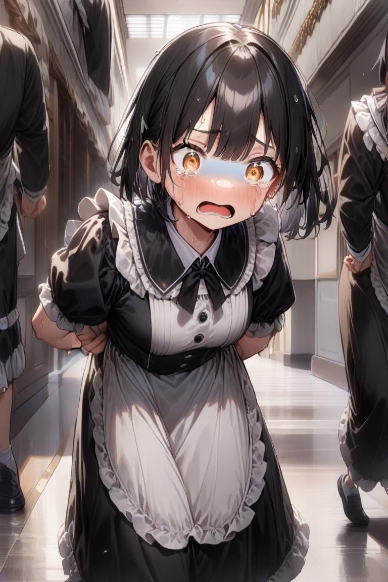 お漏らしするメイドちゃん - サンプル画像 2