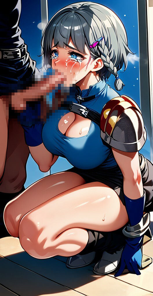 ゼオラ・シュヴァ〇ツァー Seolla_schweizer スーパー〇ボット大戦 AIイラスト集 - サンプル画像 1