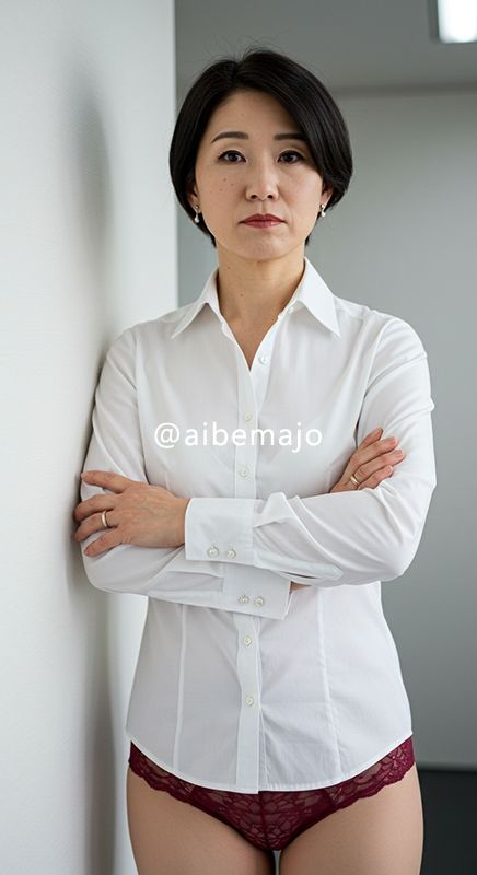 【おかず専用】妄想美魔女〜しごでき上司の下着姿1〜 - サンプル画像 1