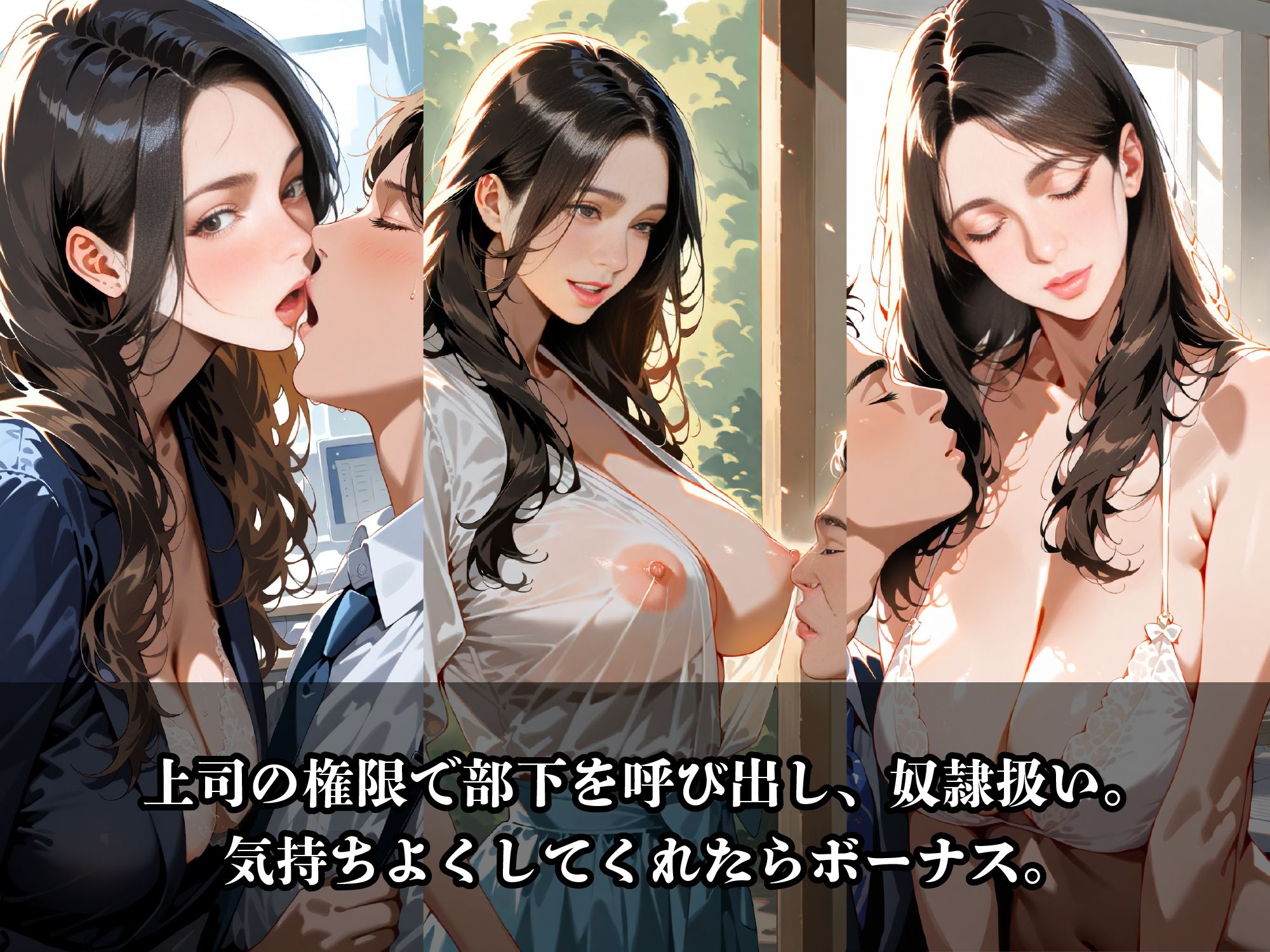 チンポ大好き激エロ発情女社長 寺尾 涼子 社内無双 - サンプル画像 3