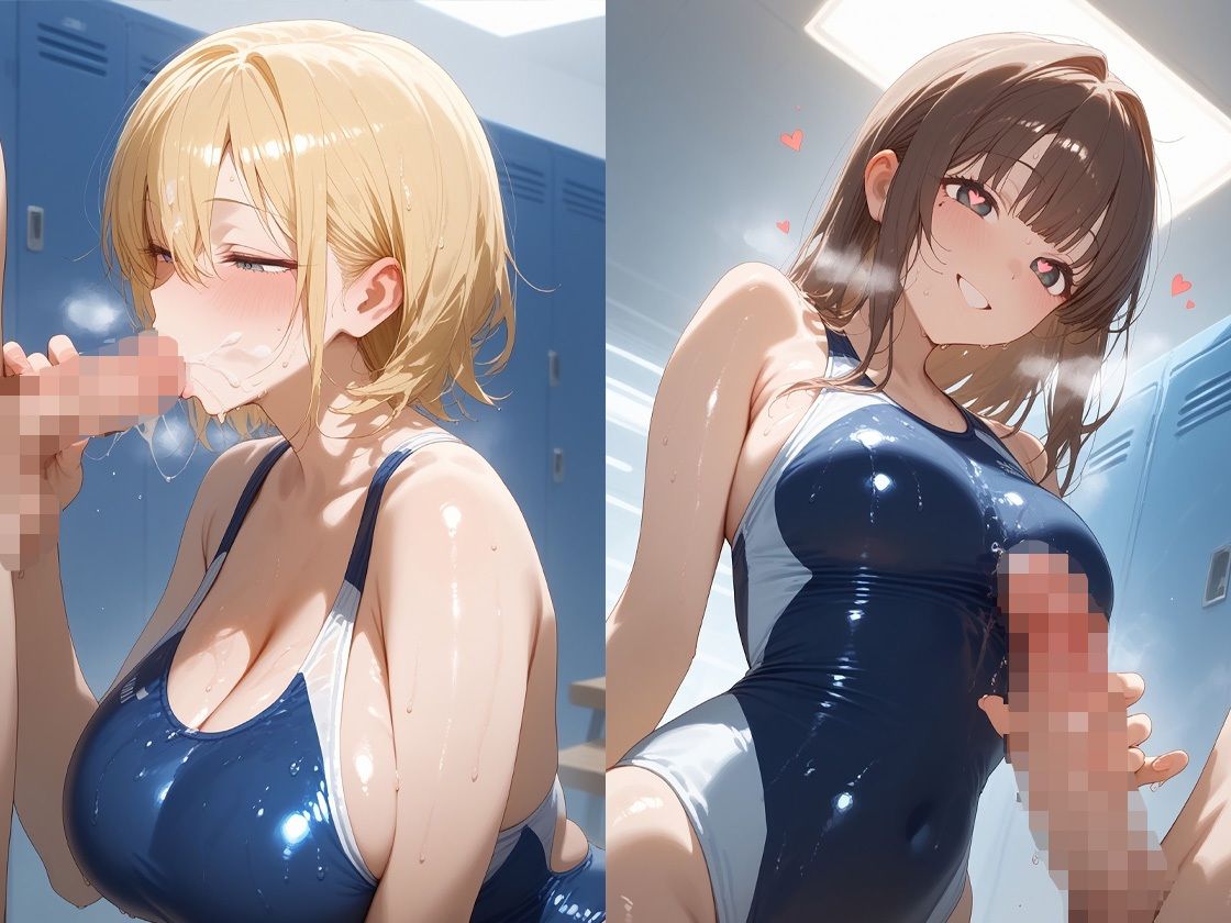 えちえち水泳部娘〜部活後は即汗だくせっくす〜2 - サンプル画像 2