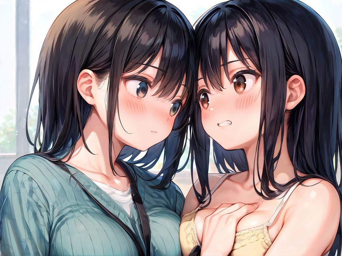 1Kの都会の部屋で可愛い妹たちと共同生活 - サンプル画像 1