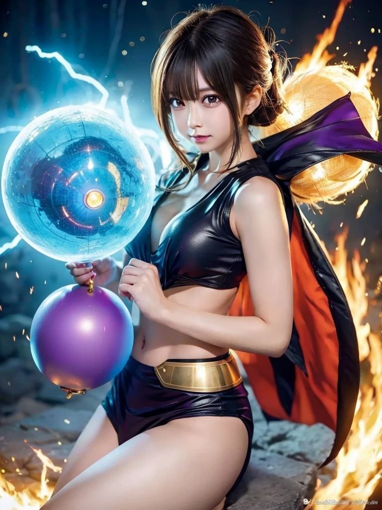 ドラゴンボール・カラフル・コスプレ:美女たちの冒険 - サンプル画像 2