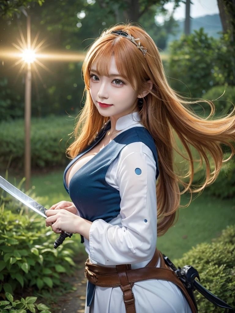 コスプレ美女が演じる！ワンピースナミの魅力を堪能 - サンプル画像 4