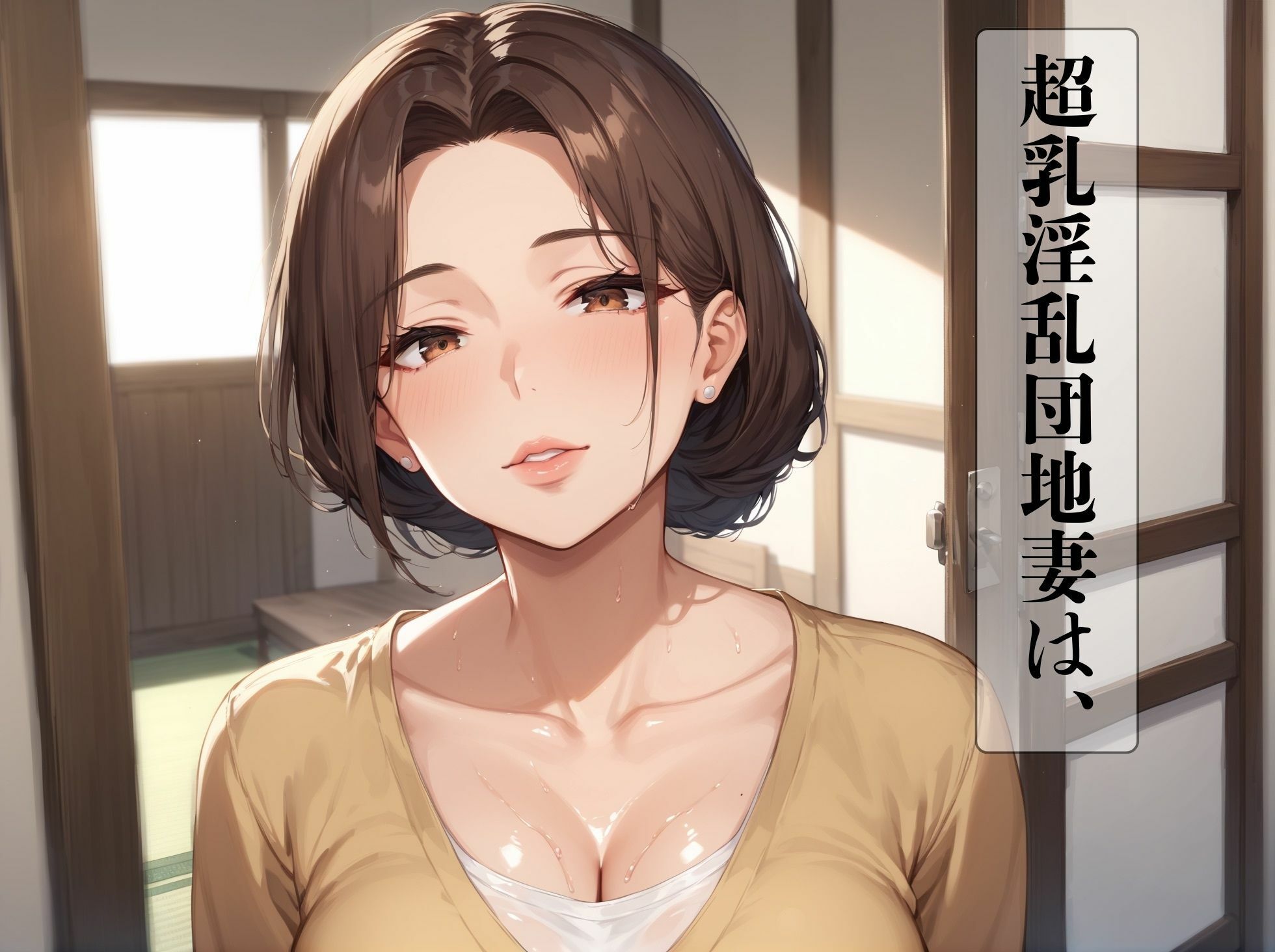非常識な超乳人妻 夫にバレるまで淫乱セックス孕ませ放題 - サンプル画像 2