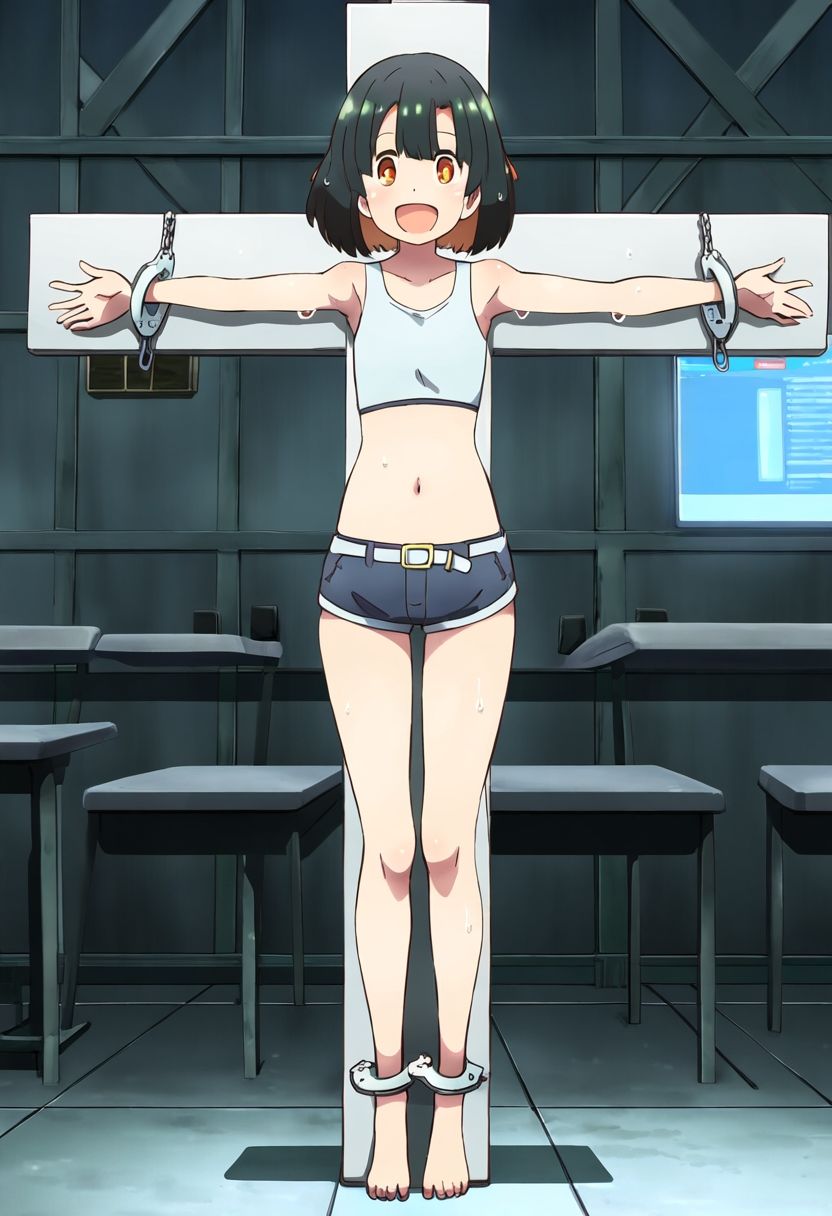 AI少女拘束絵巻5巻 - サンプル画像 1