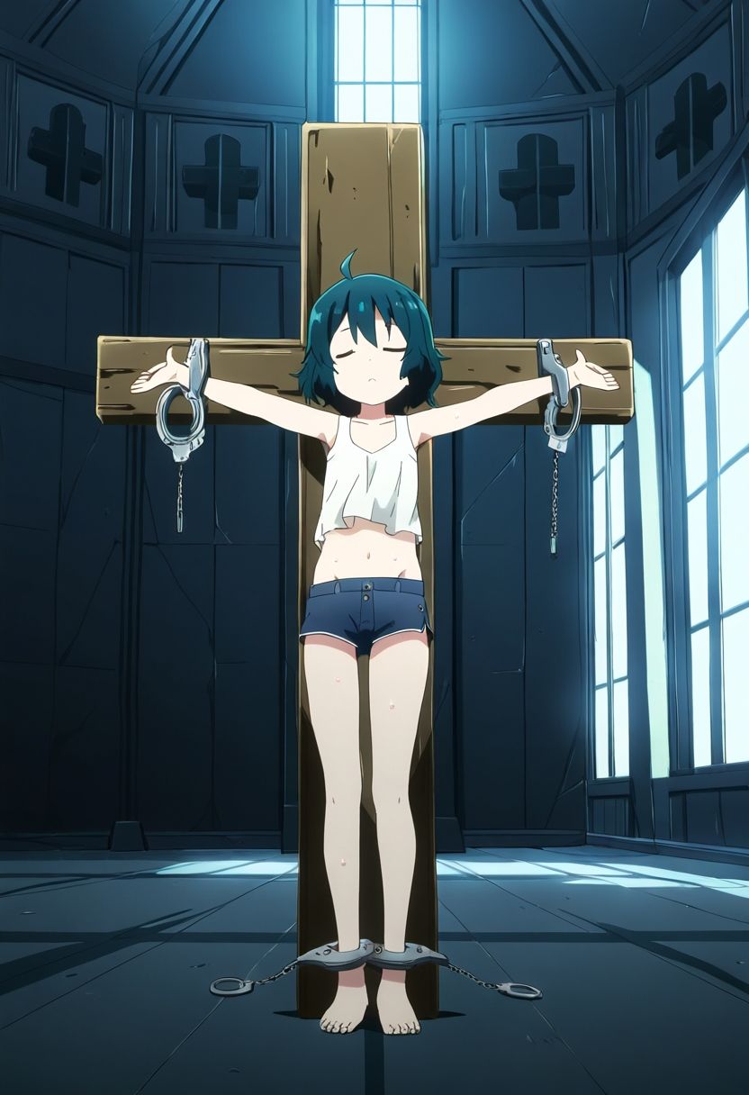 AI少女拘束絵巻5巻 - サンプル画像 3