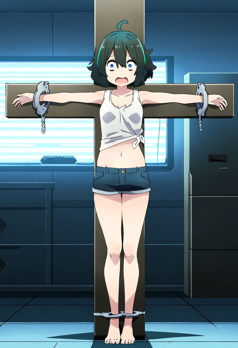 AI少女拘束絵巻6巻 - サンプル画像 3