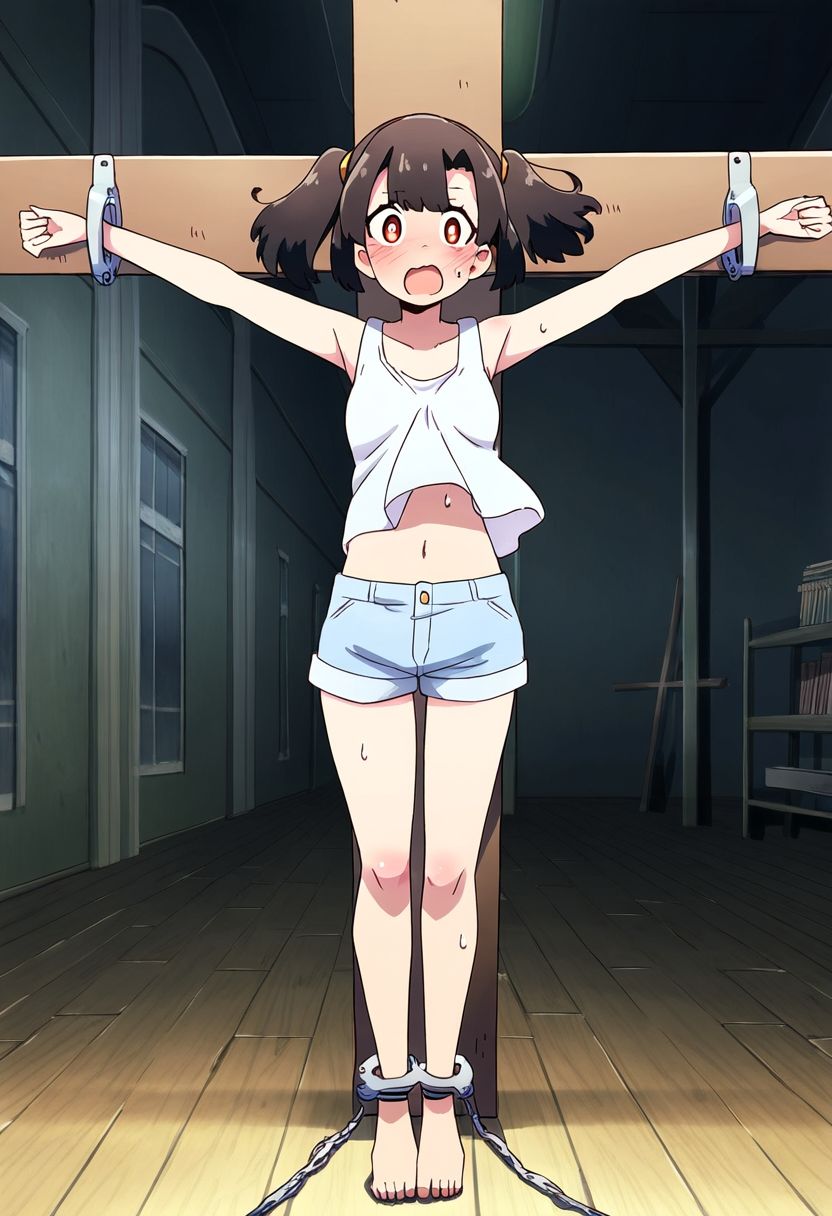 AI少女拘束絵巻6巻 - サンプル画像 5