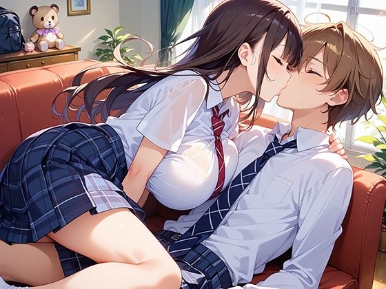 はじめて彼女ができたので幼なじみとSEXや中出しの練習をする事にした - サンプル画像 5