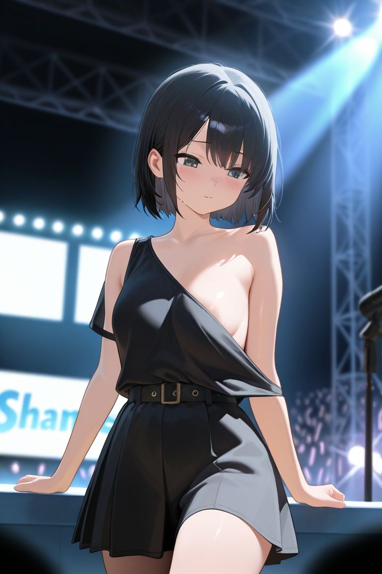 アイドルノーブラ公演 - サンプル画像 1