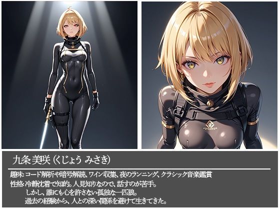 孤独の追跡者  獲物にされた女スパイ - サンプル画像 3