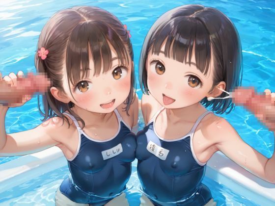 ロリっ子たちと水泳授業 - サンプル画像 6