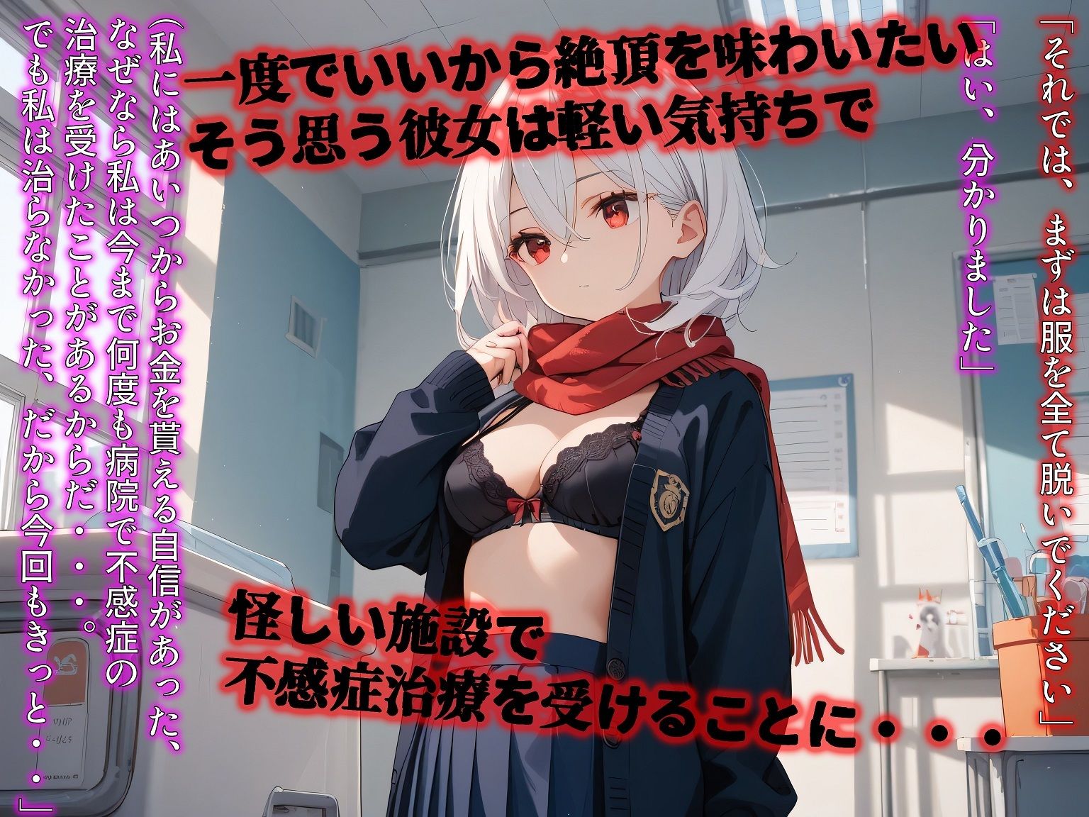 完治のためなら手段を厭わない不感症治療 --無表情な女子校生は強●絶頂でイキ狂う-- - サンプル画像 2