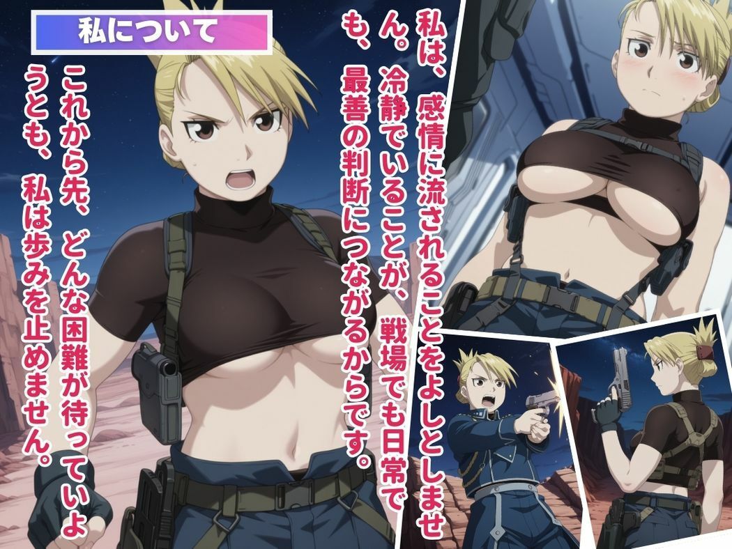 軍服の下の淫らな本性 - サンプル画像 1