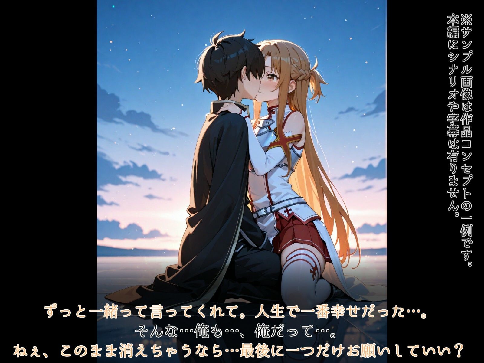 アインクラッド崩壊の刹那―ア◯ナ - サンプル画像 2