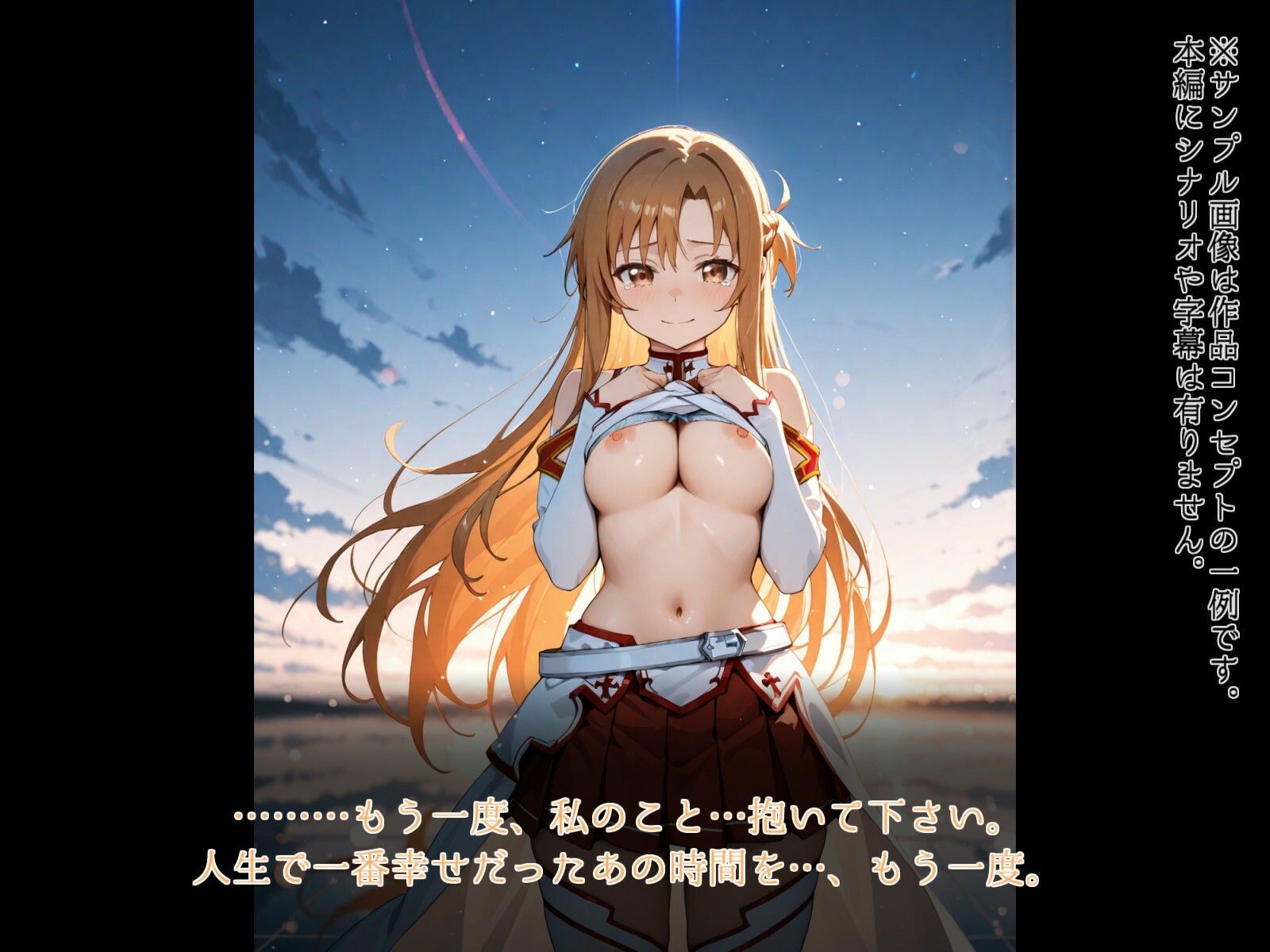 アインクラッド崩壊の刹那―ア◯ナ - サンプル画像 3