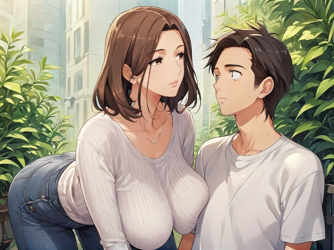 僕のママは魔性の爆乳 - サンプル画像 2